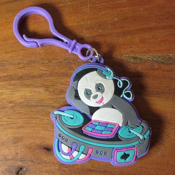 dude perfect panda dangler bag clip keychain (W5841) - Picture 1 of 5